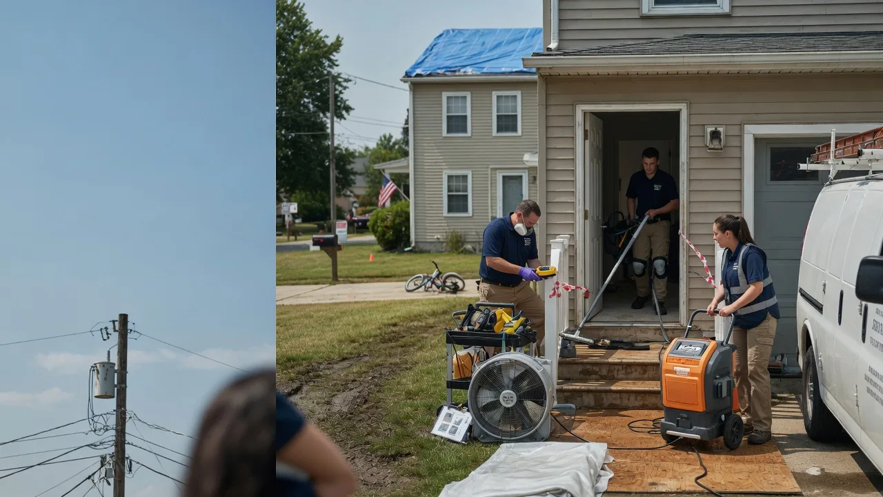 Water Damage Repair in Mcknightstown, PA near me